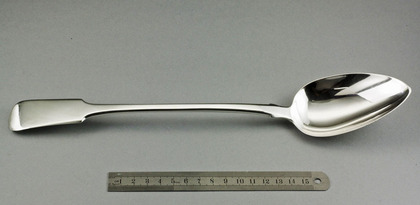 Provincial Silver Gravy Spoon - Bristol, Exeter Hallmarks